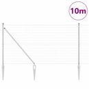 vidaXL Hevederes drótkerítés tüskékkel 10 x 1,2 m (Sz x M)