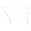 vidaXL Hevederes drótkerítés tüskékkel 10 x 1,6 m (S x M)