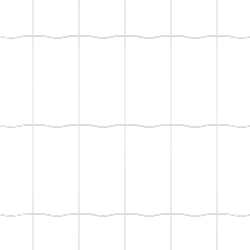 vidaXL Kerítés oszlopokkal Ezüst 0.8 x 10 m Acél