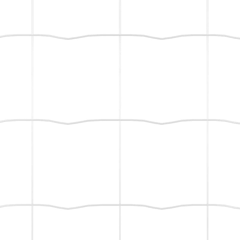 vidaXL Kerítés oszlopokkal Ezüst 0.8 x 10 m Acél