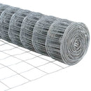 vidaXL Kerítés oszlopokkal Ezüst 1.6 x 10 m Acél