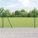 vidaXL Europai kerítés beton alaplappal 10 x 1,4 m PVC-bevonatos acél