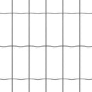 vidaXL Europai kerítés beton alaplappal 10 x 1,5 m PVC-bevonatos acél