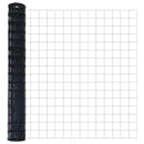 vidaXL Külső Euro Kerítés Betonalappal 10 x 1,4 m PVC-bevonatos acél