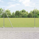vidaXL Külső Euro Kerítés Betonalappal 10 x 1,6 m Horganyzott Acél