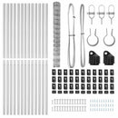 vidaXL Legelőkerítés Ezüst 25 x 1.4 m Horganyzott acél