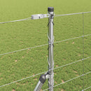 vidaXL Legelőkerítés Ezüst 25 x 1.4 m Horganyzott acél