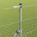 vidaXL Legelőkerítés Ezüst 25 x 1.5 m Horganyzott acél