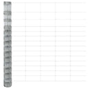 vidaXL Legelőkerítés Ezüst 25 x 1.6 m Horganyzott acél