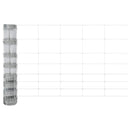 vidaXL Legelőkerítés Ezüst 50 x 1 m Horganyzott acél