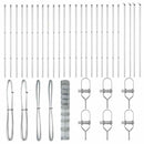 vidaXL Legelőkerítés Ezüst 50 x 1.2 m Horganyzott acél