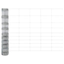 vidaXL Legelőkerítés Ezüst 50 x 1.2 m Horganyzott acél