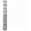 vidaXL Legelőkerítés Ezüst 50 x 1.4 m Horganyzott acél