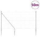 vidaXL Hevederes drótkerítés tüskékkel 50 x 1,2 m (Sz x M)