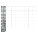 vidaXL Legelőkerítés Ezüst 25 x 0.8 m Horganyzott acél