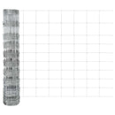 vidaXL Hegesztett Drótháló Beton Alappal 25 x 1 m Horganyzott Acél