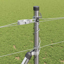 vidaXL Legelőkerítés Ezüst 25 x 1.2 m Horganyzott acél