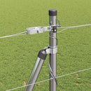 vidaXL Legelőkerítés Ezüst 25 x 1.5 m Horganyzott acél