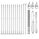 vidaXL Legelőkerítés Ezüst 25 x 1.6 m Horganyzott acél