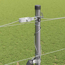 vidaXL Legelőkerítés Ezüst 25 x 1.6 m Horganyzott acél