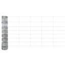 vidaXL Legelőkerítés Ezüst 50 x 0.8 m Horganyzott acél