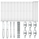 vidaXL Legelőkerítés Ezüst 50 x 1 m Horganyzott acél