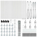 vidaXL Legelőkerítés Ezüst 50 x 1 m Horganyzott acél