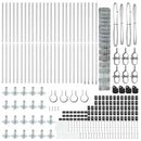 vidaXL Legelőkerítés Ezüst 50 x 1.2 m Horganyzott acél