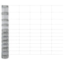 vidaXL Hegesztett Drótháló Beton Alappal 50 x 1,4 m Horganyzott Acél