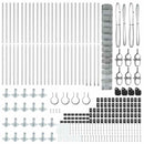 vidaXL Legelőkerítés Ezüst 50 x 1.4 m Horganyzott acél