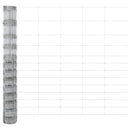 vidaXL Legelőkerítés Ezüst 50 x 1.5 m Horganyzott acél