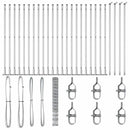 vidaXL Legelőkerítés Ezüst 50 x 1.6 m Horganyzott acél