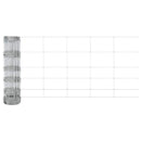 vidaXL Legelőkerítés Ezüst 100 x 0.8 m Horganyzott acél