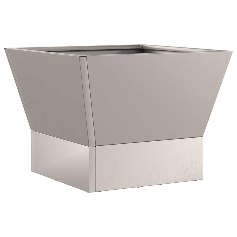 vidaXL Tűzrakó Barna 40 x 40 x 35 cm Acél