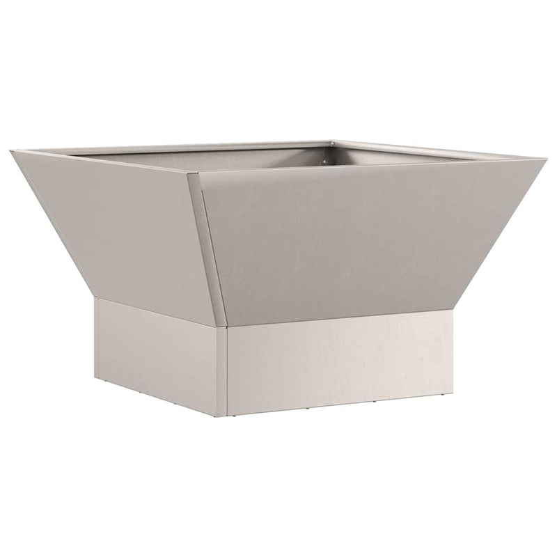 vidaXL Tűzrakó Barna 60 x 60 x 35 cm Acél