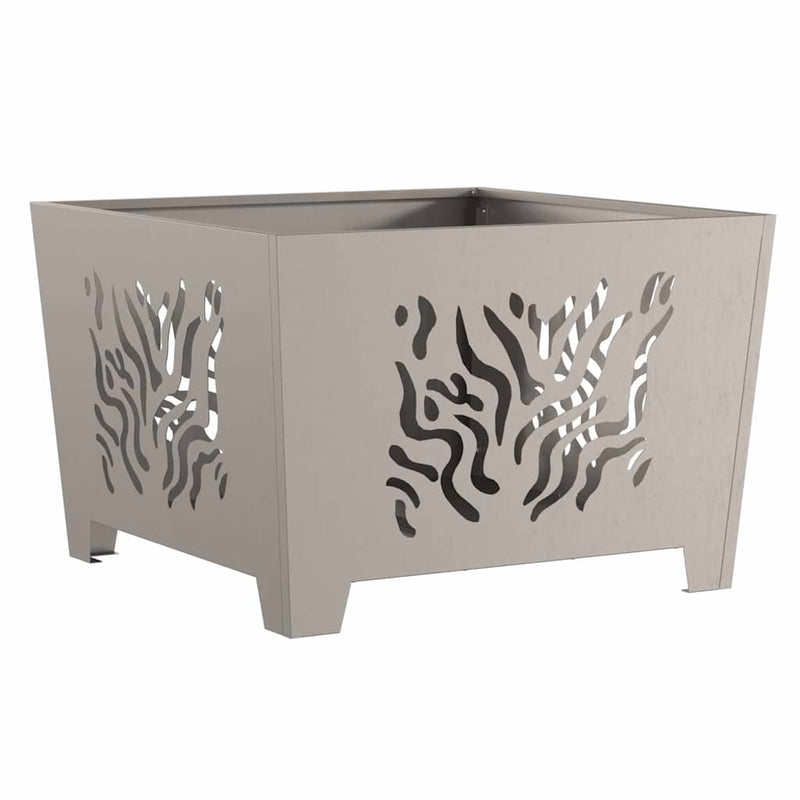 vidaXL Tűzrakó Barna 60 x 60 x 40 cm Acél