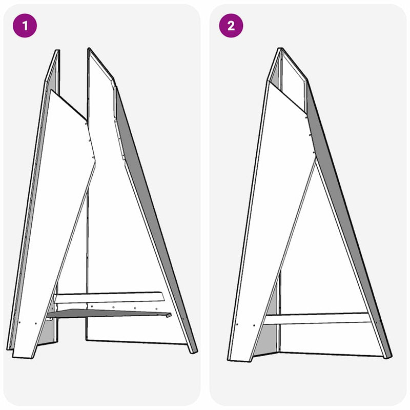 vidaXL Tűzrakó Barna 58 x 40 x 100 cm időjárásálló acél
