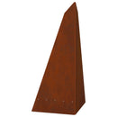 vidaXL Tűzrakó Barna 58 x 40 x 100 cm Időjárásálló acél