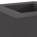 vidaXL Tűzrakó Fekete 60 x 60 x 30 cm Acél