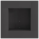 vidaXL Tűzrakó Fekete 60 x 60 x 30 cm Acél