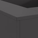 vidaXL Tűzrakó Fekete 80 x 80 x 40 cm Hidegen hengerelt acél