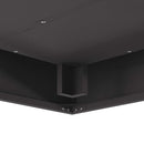 vidaXL Tűzrakó Fekete 80 x 80 x 40 cm Hidegen hengerelt acél