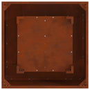 vidaXL Tűzrakó Barna 80 x 80 x 40 cm Időjárásálló acél