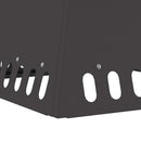 vidaXL Tűzrakó Fekete 48 x 48 x 40 cm Acél