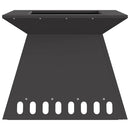 vidaXL Tűzrakó Fekete 48 x 48 x 40 cm Acél