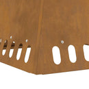 vidaXL Tűzrakó Barna 48 x 48 x 40 cm időjárásálló acél