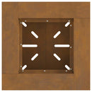 vidaXL Tűzrakó Barna 48 x 48 x 40 cm időjárásálló acél