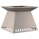 vidaXL Tűzrakó Barna 60 x 60 x 50 cm időjárásálló acél