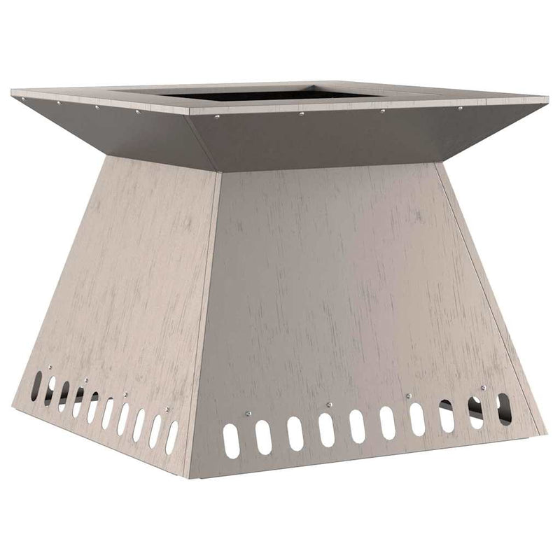 vidaXL Tűzrakó Barna 60 x 60 x 50 cm időjárásálló acél