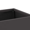 vidaXL Tűzrakó Fekete 60 x 35 x 100 cm Acél